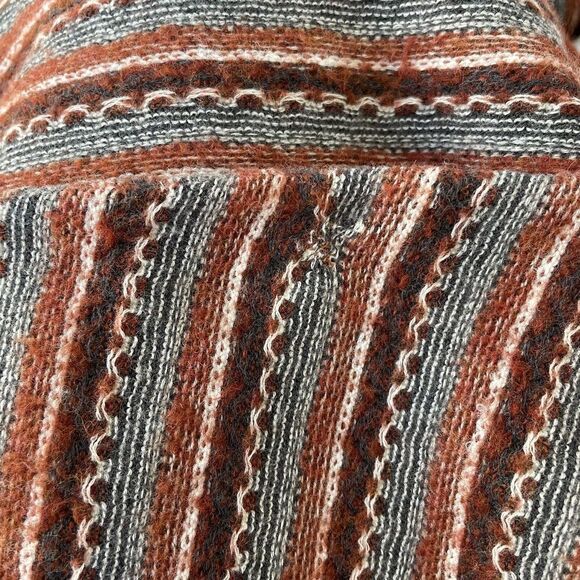 SITA MURT Sweater Womens 38 US 6 Brown Mixed Stripe Pullover Cotton Wool Blend - Picture 13 of 13